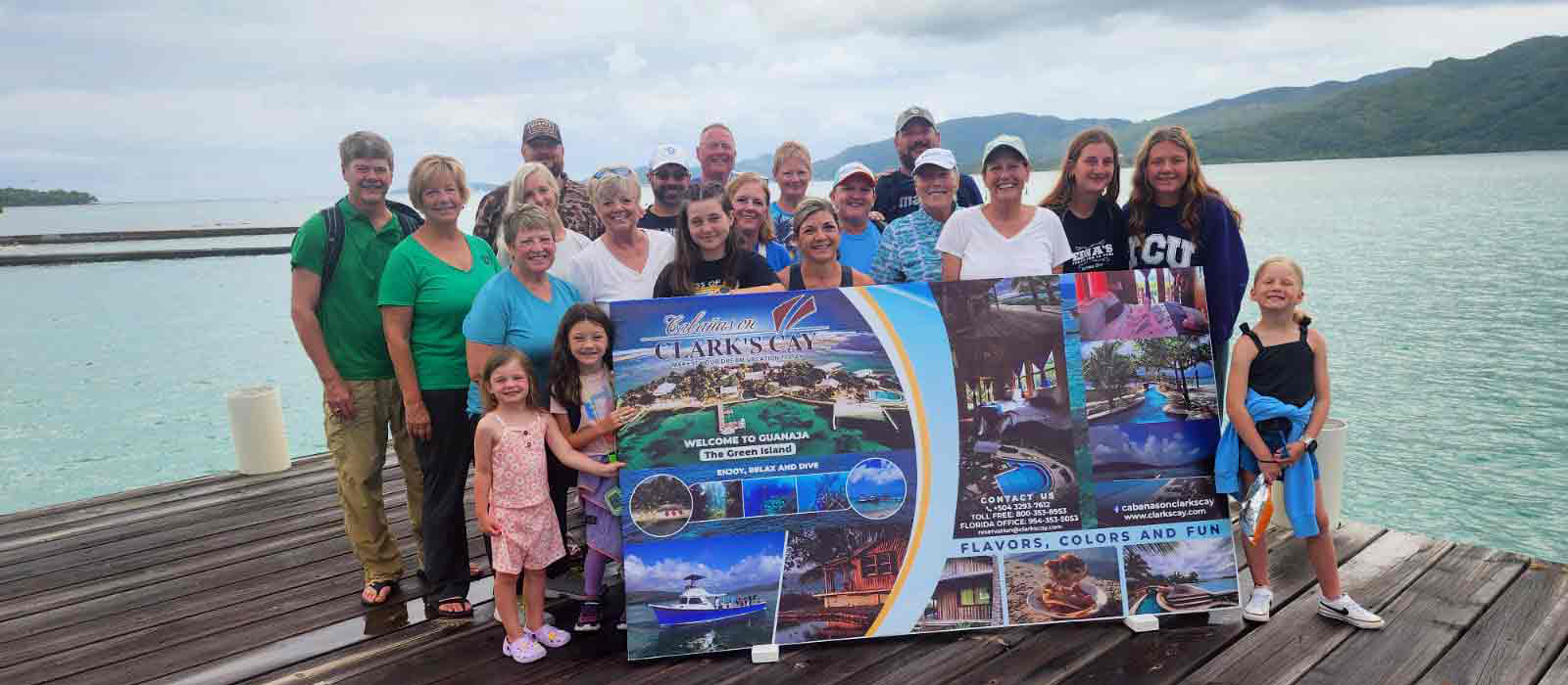 dive shop family group